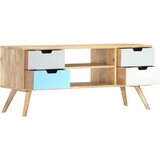 Maison Chic TV omarica - TV stojalo - Televizijska omarica 110x35x48 cm trden mangov les, (21700829) Cene