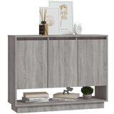 vidaXL Komoda boja sivog hrasta sonome 97 x 31 x 75 cm od iverice | shoptok.hr