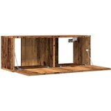 vidaXL 2-dijelni zidni TV ormarić Staro drvo 80x30x30 cm | shoptok.hr