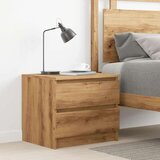 vidaXL Noćni ormarić Artisan hrast 50x40x43,5 | shoptok.hr