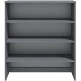  Gornji element za komodu HAMAR tamnosivi 90x30x100 cm borovina | shoptok.hr