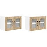  Zidni kuhinjski ormarić 2 pcs Sonoma hrast 60 x 31 x 40 cm | shoptok.hr