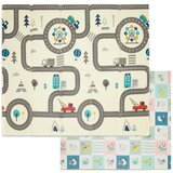 Fillikid dvostrana podloga za igru Street&Animals in BOX, 180x200 cm | shoptok.hr