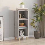  Komoda boja hrasta sonome 34,5x32,5x90 cm konstruirano drvo | shoptok.hr