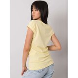 ex moda T-shirt-EM-TS-ES-21-532.18-light yellow | Shoptok.si