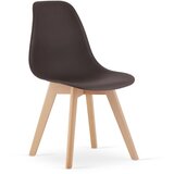  KITO stolica boja kave / prirodne noge x 4 | shoptok.hr