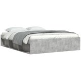  The Living Store Posteljni okvir betonsko siv 150x200 cm - Posteljni Okvir, (21454162) | Shoptok.si