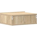 Viseći noćni ormarić boja hrasta 40x30x15 cm konstruirano drvo | shoptok.hr