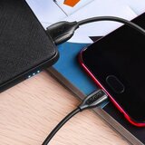 Hoco BOROFONE podatkovni kabel X19 MicroUSB na USB 1m 2,4A črn | Shoptok.si