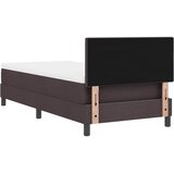  s opruga kutije Tamno smeđa 90 x 200 cm tkanina | shoptok.hr