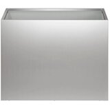  Vrtna saksija Srebrna 40 x 30 x 30 cm Pocinčani čelik - Pocinčani čelik 40 x 30 x 30 cm 1 | shoptok.hr