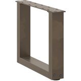  Noge za klub stolić U-oblik 2 kom Prirodni čelik 40 x (30-31) cm Čelik | shoptok.hr