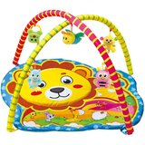 Magic Toys Levja igralna preproga za dojenčke s plišastimi živalmi 72x65x47cm Cene