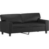  3-dijelni set sofa crna od umjetne kože | shoptok.hr