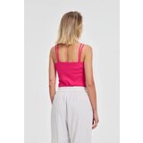 Marisse Fuchsia Cotton Top Cijene