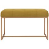  Klupa 80 cm boja senfa baršunasta | shoptok.hr