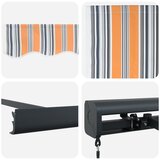  Povlačivi tende &amp;Scaron;areni 350 x 250 cm Platno i Aluminij Slike