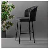 Hanah home set 2 barske stolice rubi black cene
