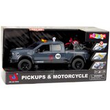  Auto za igru Pickup sa motorom na prtljažniku 1:12 - sivi | shoptok.hr