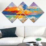 Wallity slika 4MDF604054886, 60x115 cm, 4 dela | ePonuda.com