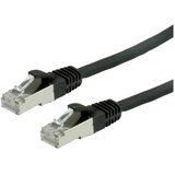 Value 21.99.1255 RJ45 omrežni kabel\, Patch kabel CAT 6 S/FTP 3.00 m črna 1 kos, (20420227) | Shoptok.si