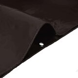 vidaXL Cerada 650g / m² Smeđa 5 x 5 m Platno s PVC premazom | shoptok.hr