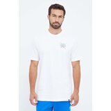 Adidas Bombažna kratka majica bela barva | Shoptok.si
