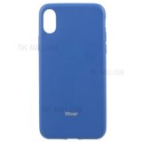  Gumijasti / gel etui Roar Jelly Case za Apple iPhone X / iPhone XS (5.8") - modri | Shoptok.si