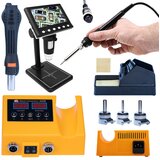 Rosfix digitalni mikroskop z zaslonom 4.3 + postaja za spajkanje - komplet 2 v 1, (22084149) | Shoptok.si