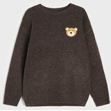 Sinsay Džemper s našivkom medvjedića i dodatkom vune | shoptok.hr