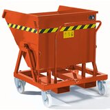  Pomični prekucni zaboj s sklopnim mehanizmom, brez sitastega vložka, nosilnost 1000 kg, prostornina 0,4 m³ | Shoptok.si