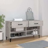 Ormarić Omarica za čevlje siva 102x35x55 cm inženirski les, (20716324) | Shoptok.si