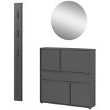 Germania Antracitno sivi set za hodnik Ameca 2.0 – | shoptok.hr