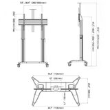  Motorizirano avtomatsko TV stojalo TW-100 | Shoptok.si