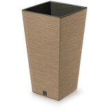 Prosperplast Saksija Furu square eco wood h265w, Braon | Eponuda.com