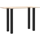  Noge za barski stol 4 kom Crne 100-102 cm Čelične | shoptok.hr