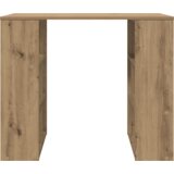 vidaXL Kotna miza Trdi hrast Inženirski les Srednja Elegantna | Shoptok.si