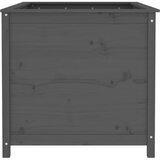  Povišena vrtna gredica siva 119,5x82,5x78 cm masivna borovina | Eponuda.ba