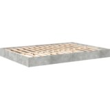  Polica postelja Betonsko siva 160 x 200 cm Konstruiran les, (5000126770) | Shoptok.si