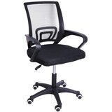 Biro time Chaise, radna stolica, crna, 61x51x(81-94)cm | Eponuda.com