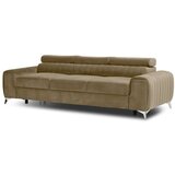 ELTAP Svjetlo smeđa baršunasti sklopiva sofa 261 cm Laurence – | shoptok.hr