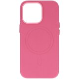 Onasi usnjen silikonski ovitek magsafe za iphone 14 pro - pink Cene