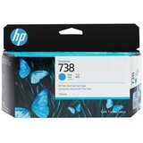 HEWLETT-PACKARD HP 738 130-ml Cyan DesignJet Ink Cartridge | shoptok.hr