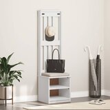  Drvo za dvoranu SANDNES bijelo 45x40x159,5 cm puno drvo bor | Eponuda.ba
