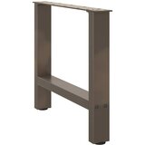  Noge za klub stolić prirodni čelik 2 kom 50 x (42-43) cm čelik | Eponuda.ba