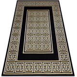 RugsX Preproge Preproga GLOSS sodobni 6776 86 stilski, 180x270 cm Črna | Shoptok.si