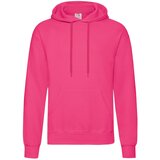 Fruit Of The Loom Men's Pink Hooded Sweat | Shoptok.si