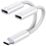INF Type-C na C+C adapter - 60W polnjenje in digitalni zvok, (5000326820) Cene