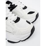 Shelvt Sneakers with a thick sole white | Shoptok.si