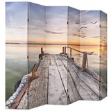 Furnova Zložljiv paravan 228x170 cm jezero, (21929974) | Shoptok.si